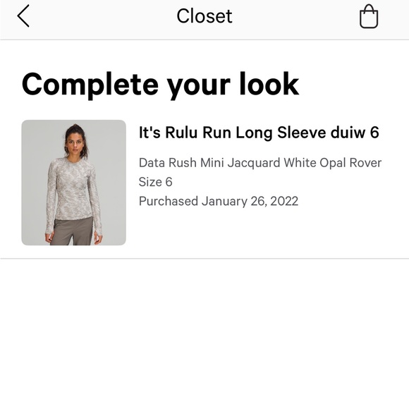Lulul It’s Rulu Run Long Sleeve - Picture 5 of 5